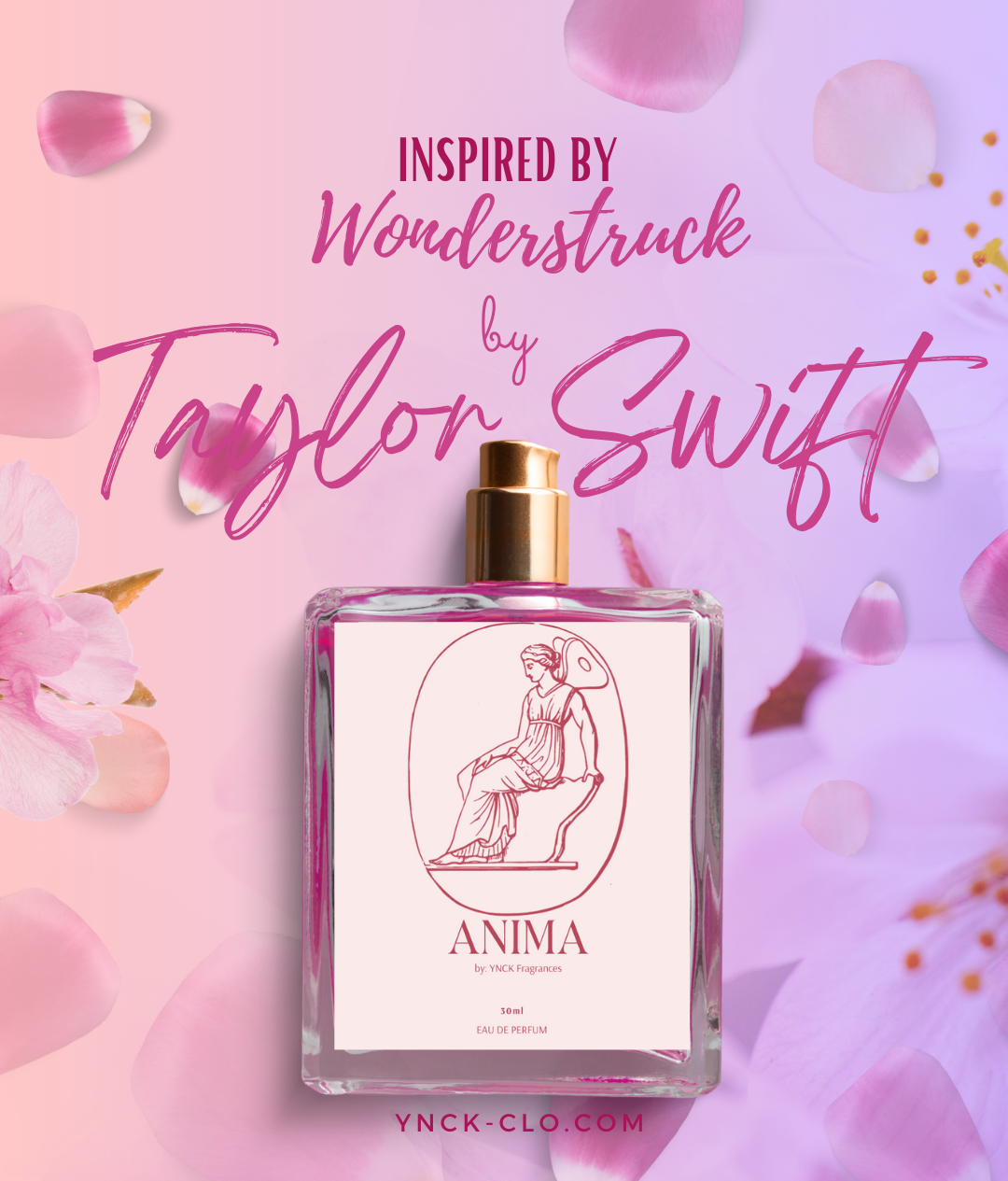 Anima WONDERSTRUCK BY TAYLOR SWIFT INSPIRED EAU DE PERFUM 30ML SPRAY PERFUME FOR WOMEN